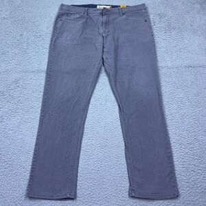 Tailor Vintage Performance Tech Pants Chino Gray Canaan Slim Trouser Tag 38x32*